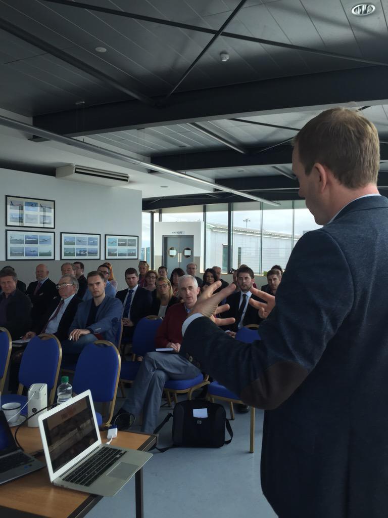 PatCarroll_1's tweet photo. .@Shaneymac here @ShannonAirport event 1 of our Local Founders Sharing Startup Their Journey #boistartups #startIRL http://t.co/FyXdcgRfAD
