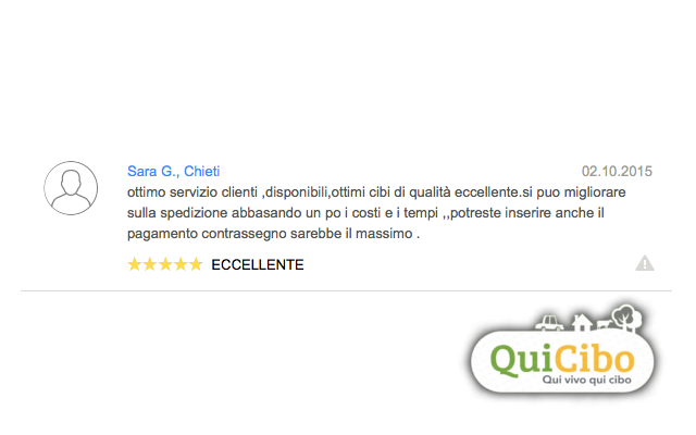 QuiCibo's tweet photo. Le recensioni positive fanno sempre piacere! Un bel grazie a Sara ed agli amici di QuiCibo!

https://t.co/Hp0Gz9XWbD http://t.co/alfpWEdWMv