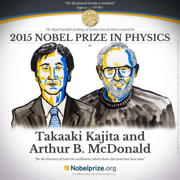 Neutrinos_VL's tweet image. On a le prix Nobel !! :D #NobelPrize