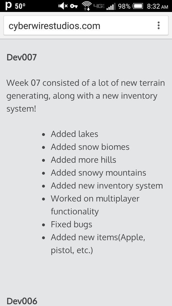 cyberwirestudio's tweet photo. Never stop exploring. Dev week 07 brings plenty of new terrain features and a new inventory #gamedev #indiedev http://t.co/SvWdLp9Axp
