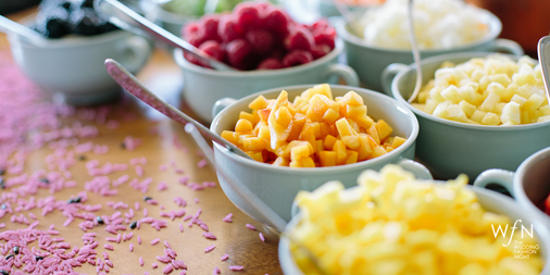 En #WFN15 #BritishDream degustamos exquisitos aperitivos de la mano de <a href="/AzafranCatering/">Azafrán Catering</a> goo.gl/2svhOA