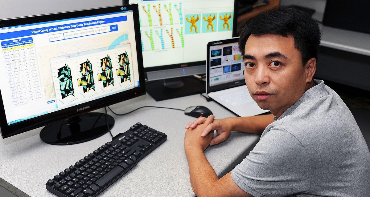 KSU_CSDept's tweet photo. Congratulations Dr. Zhao on being scholar of the month! Read the full story at http://t.co/65fgwwfIDV http://t.co/a9Lniau8hI