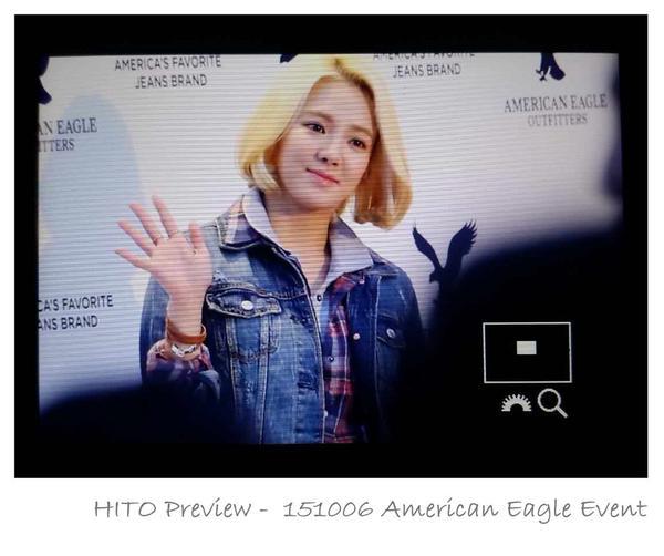 [PIC][06-10-2015]HyoYeon tham dự sự kiện ra mắt "AMERICAN EAGLE OUTFITTERS" vào chiều nay CQon41_VEAA0hyG