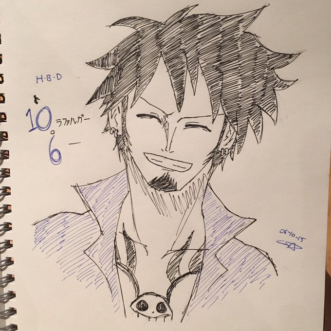 トラファルガー ロー生誕祭のtwitterイラスト検索結果 古い順