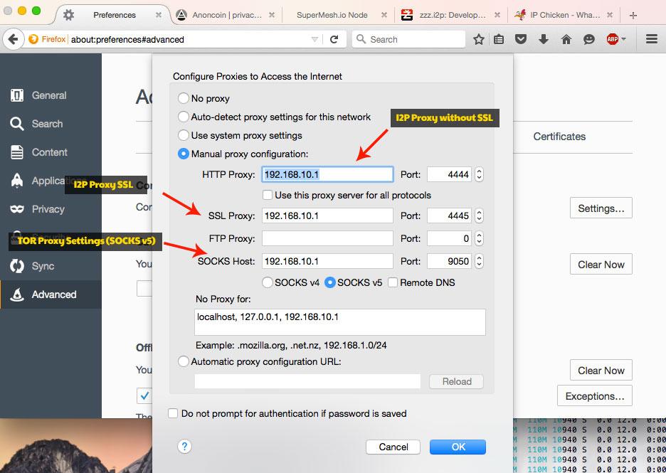 YDXMyfriend's tweet photo. #I2P feature added to SuperMesh as #Proxy Service. Screenshots.
@SpaceMesh @satindergrewal #DNSChain #TOR #NXT #SOCKS http://t.co/okyAbomiVj