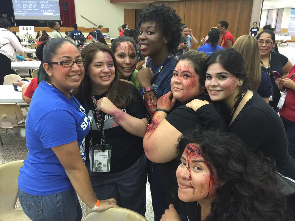 cobramarche's tweet photo. St. Philip's college LVN students #samcee15 http://t.co/MiskFM4WlQ
