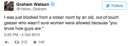 voxdotcom's tweet photo. Women reporters denied access to NFL locker room — despite winning the right in 1978 http://t.co/yOcFbPa2Hm http://t.co/lWCTqfRflc