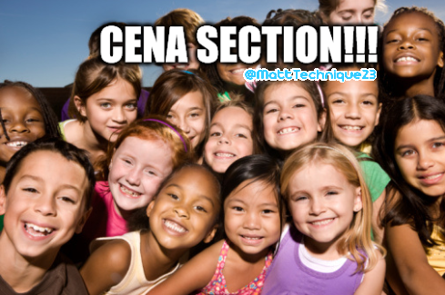 MattTechnique23's tweet photo. #JohnCena Section.. 😉

#WWE #RAW #RawBoston #CenaSection @JohnCena http://t.co/kUmXjFShUR