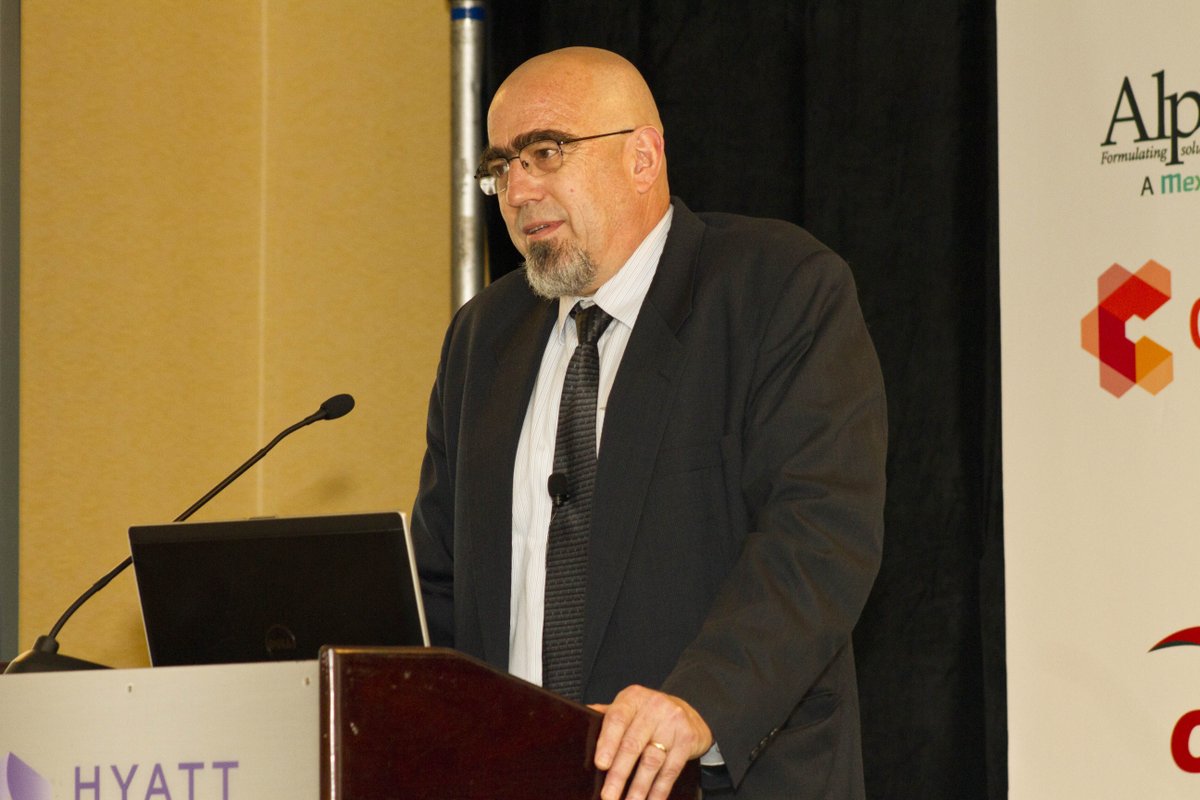 IWCScable's tweet photo. Executive Track speaker Richard Mack of @CRUGROUP discusses global #fiberoptics market trends at #IWCS15 http://t.co/docXMSAEB9