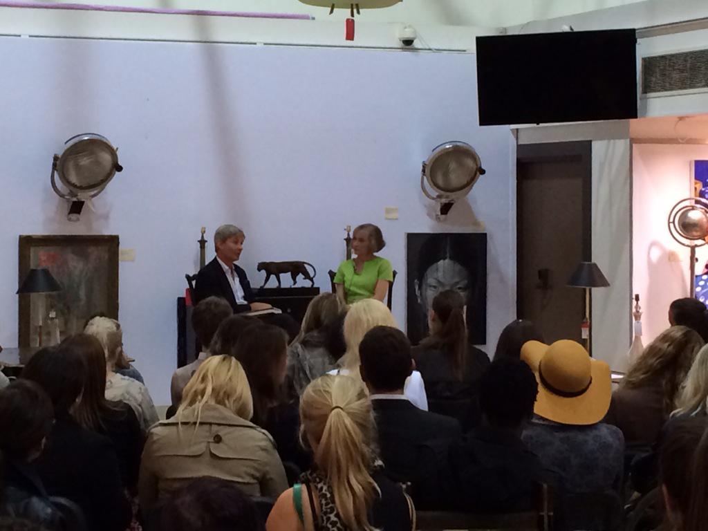 preraphaelette's tweet photo. Fascinating talk on the @ultimatelibrary with Philip Blackwell &amp; Meg Ford @ChristiesInc #ChristiesLates http://t.co/jlKfwyqpvp
