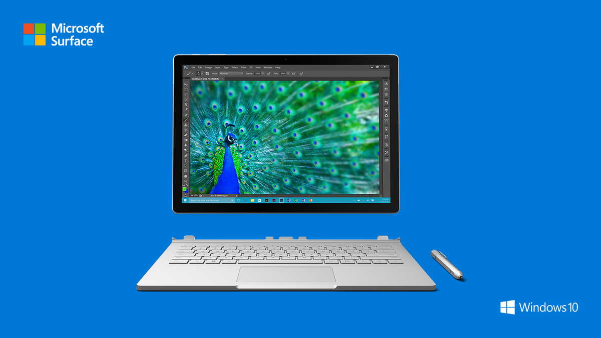 surface's tweet photo. Powerful performance, meticulously crafted: meet #SurfaceBook, the ultimate laptop. http://t.co/KxXZDrmXrz http://t.co/ilDzAdBZBs
