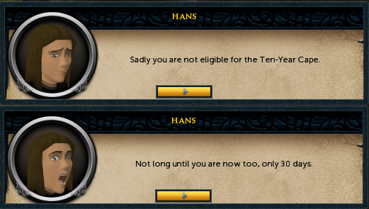 ScapersDen's tweet image. 10 year veteran hype! @RuneScape @JamesRhodesRS