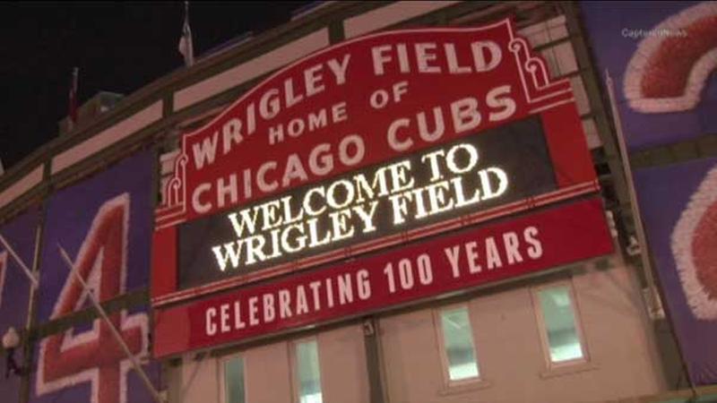 ABC7Chicago's tweet photo. Wrigley Field is the most Instagrammed location in all of Illinois --> http://t.co/XxWLHXm4lk http://t.co/q3E6naDZp2