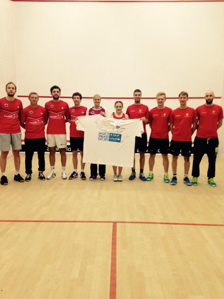 PonteSquashClub's tweet photo. Ready to go here at Pontefract http://t.co/77dnwERjMx
