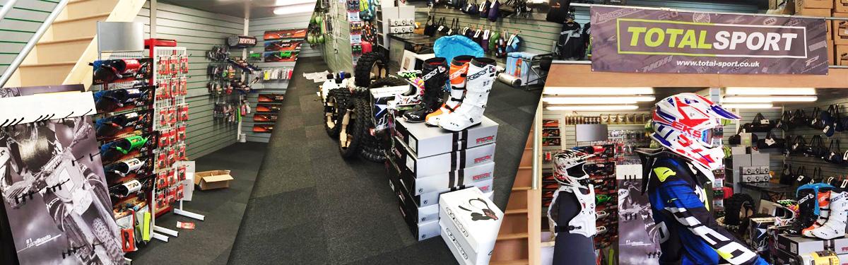 Total Sport New Motocross Shop Opening Saturday 17th @ Unit 52 Base point Business Centre, Hearts Farm Way, PO9 1HS