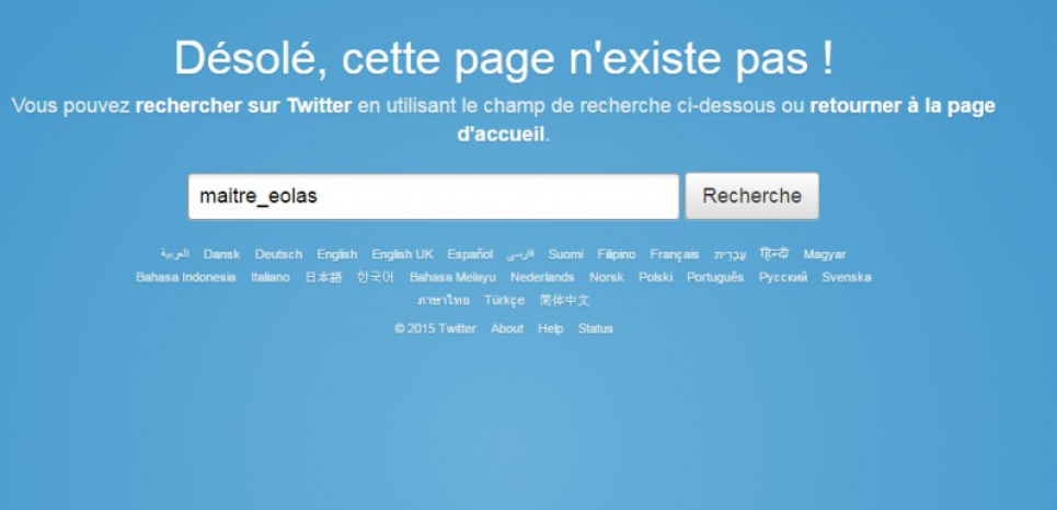 Le_NouvelObs's tweet photo. "Ça va faire bizarre Twitter sans Maître Eolas" http://t.co/wE2O13n61u http://t.co/FkX4M65P7e