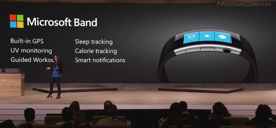 jakrigg's tweet photo. Cortana integration and other cool features join the band. @microsoftband #window10devices http://t.co/a2FCb4j48G