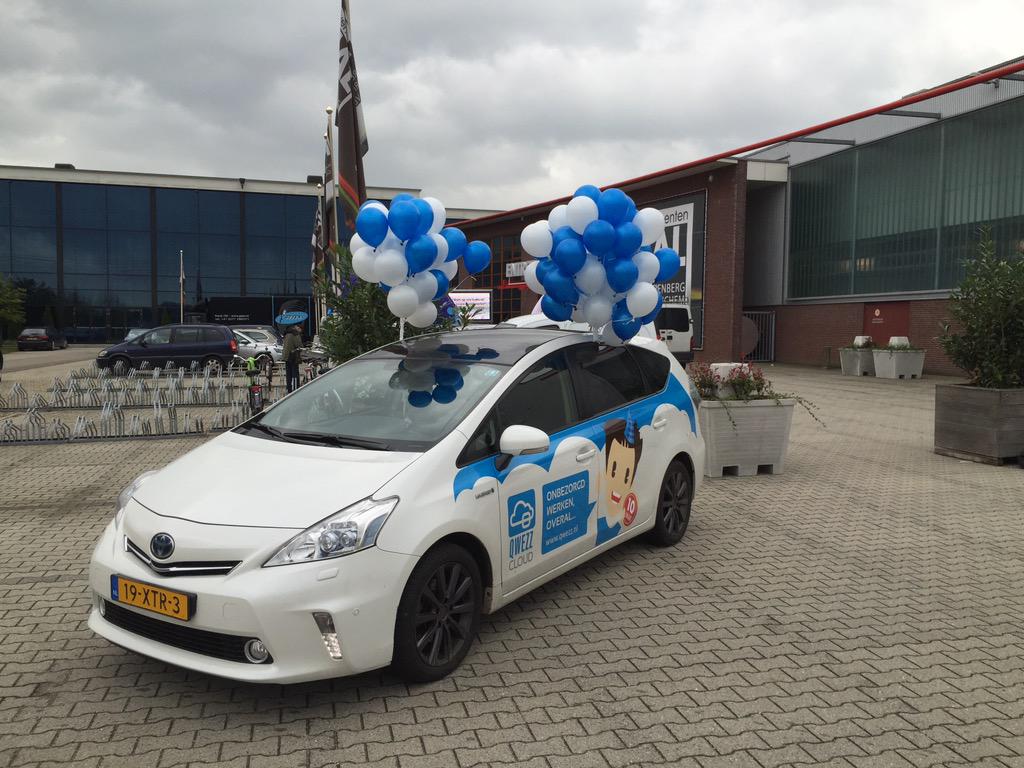 Feest bij #OVD15. Wij hebben de ballonnen alvast opgehangen. Tot zo in feeststand 209!