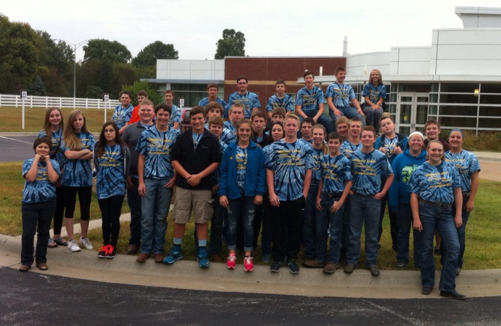 LogRogFFA's tweet photo. Ag Science I students at the @mo_ffa_area12 Greenhand Conference #BreakThroughLimits #LRFFA http://t.co/zdbVYFTH1i