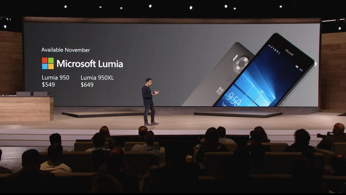 TechCrunch's tweet photo. Microsoft Unveils The Lumia 950 And Lumia 950 XL, Two New Powerful Window... http://t.co/KEVN3FHDk8 by @romaindillet http://t.co/0HAs5VtcFX