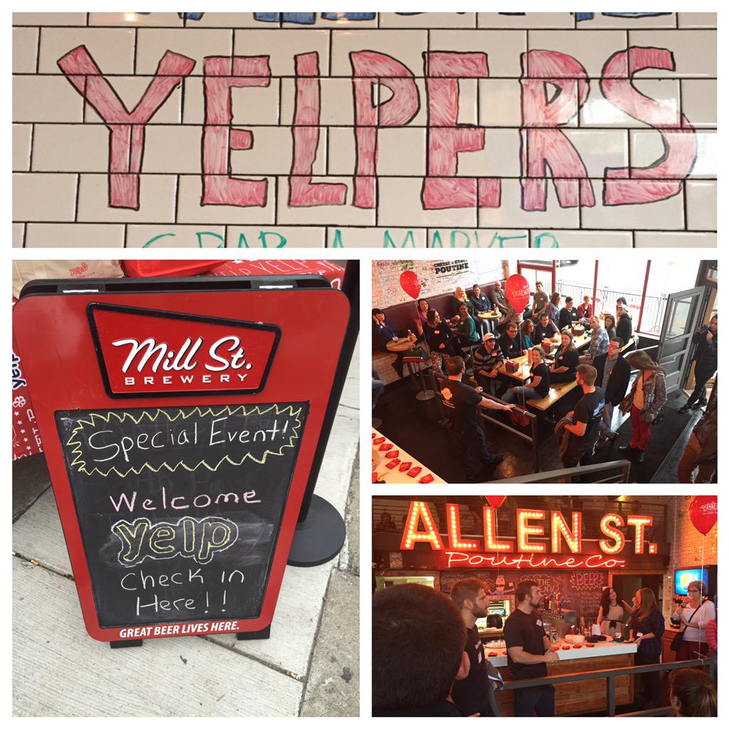 PoutineCo's tweet image. Let&apos;s do it again @YelpBuffalo @MillStreetBrew @MuskokaBrewery @allentownassoc #spinball #greatbeer #greatfood