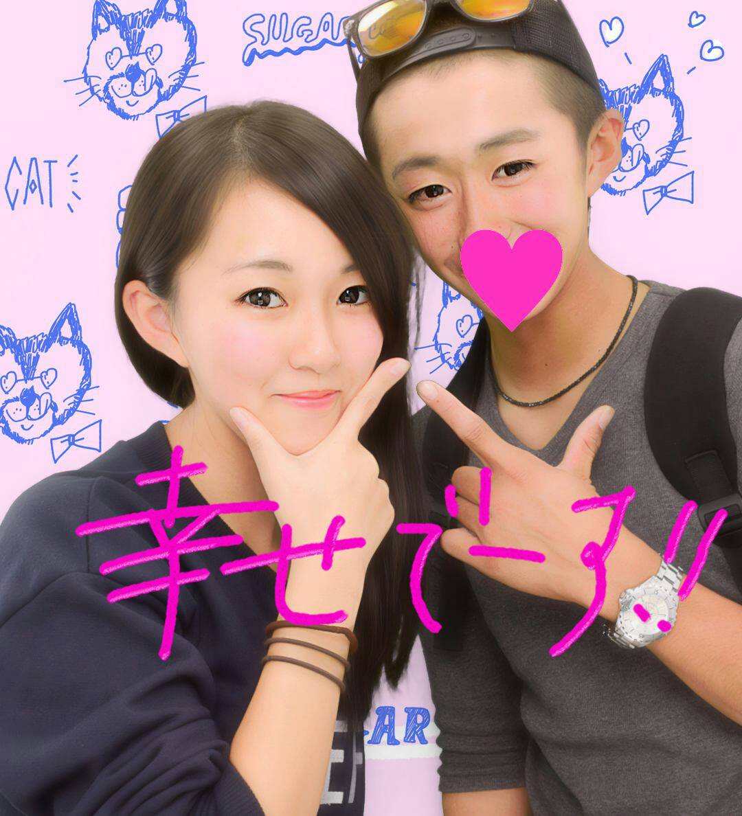 chii_mona's tweet photo. 柿原、林田couple
３ヶ月おめでとーう！ http://t.co/3508D6ZpUb
