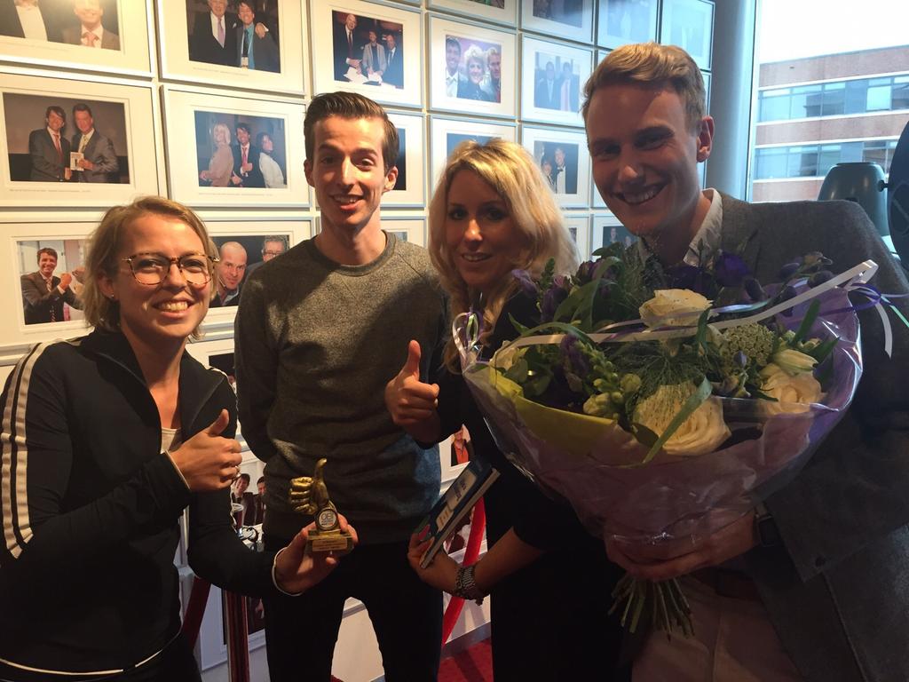 Trots! Het <a href="/Schiphol/">Amsterdam Airport Schiphol</a> social media team wint de award voor meeste aantal proactieve reacties tijdens het #OBIevent!