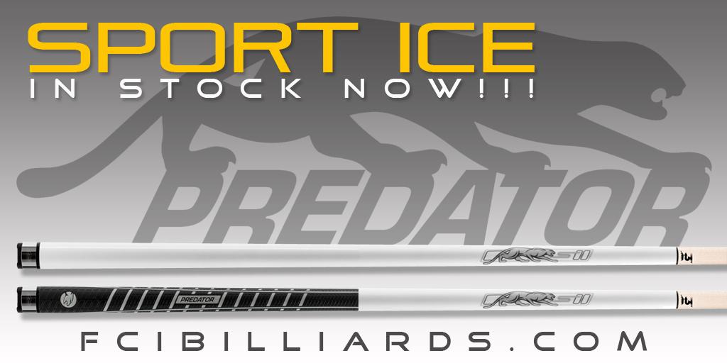 fcibilliards's tweet image. Just got a shipment of Predator Sport Ice cues!
Wrap and no wrap available!