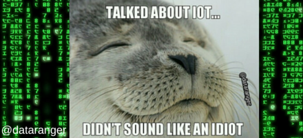 dataranger's tweet image. That feeling when nobody raises an eyebrow in the meeting | #bigdata #iot #bigdataconfessions #datameme