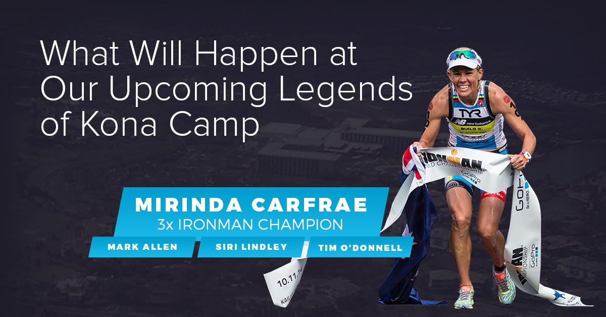 TriathResearch's tweet photo. What is in store for the Legends of Kona Camp?!  Find out here! #triathlon http://t.co/AxDPhOqzGZ http://t.co/7jGigPMZNr