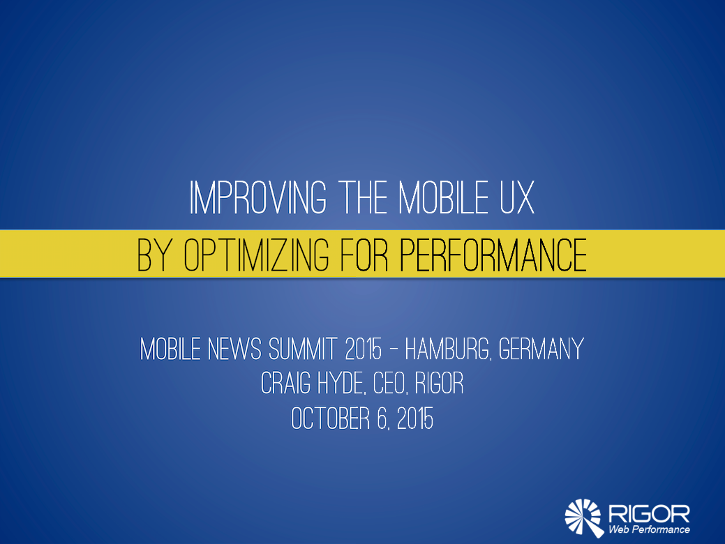 TeamRigor's tweet photo. The need for speed is universal. Enjoyed presenting on #webperf to publishers from 30+ countries at #MNS15 #WPE15 http://t.co/C8olxg4wf3