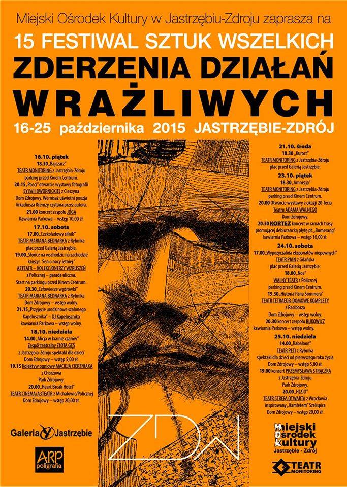 attentionpls's tweet photo. Pierwszy koncert #Bukowicz 24.10.2015 15 Festiwal Sztuk Wszelkich "Zderzenia Działań Wrażliwych", Jastrzębie-Zdrój http://t.co/kb4ipYlbFj