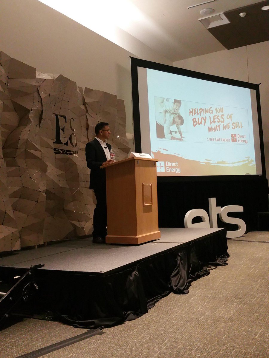 Customers lowered consumption by 18% with simple text message information about their usage <a href="/sxsweco/">SXSW Eco</a> <a href="/DirectEnergy/">Direct Energy US</a>