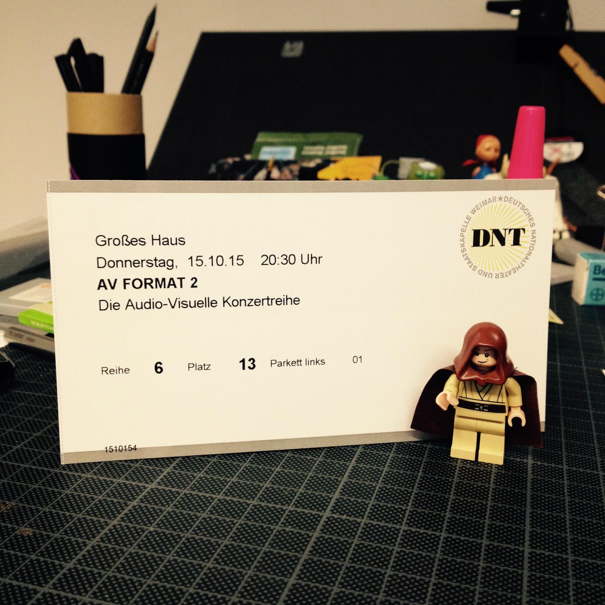 HMDMR_official's tweet photo. #maytheforcebewithyou #AVformat2 @robotkoch @delhiadefrance #PENTATONES @dntweimar #weimar http://t.co/7j6EazZ4zW http://t.co/2YAPDavnQ4