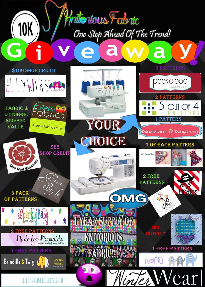 SewKNITorious's tweet photo. @giveaway  We're hosting a huge giveaway if our fb group hits 10k members! https://t.co/FzVdv8xaLa http://t.co/RxvSqlNrv0