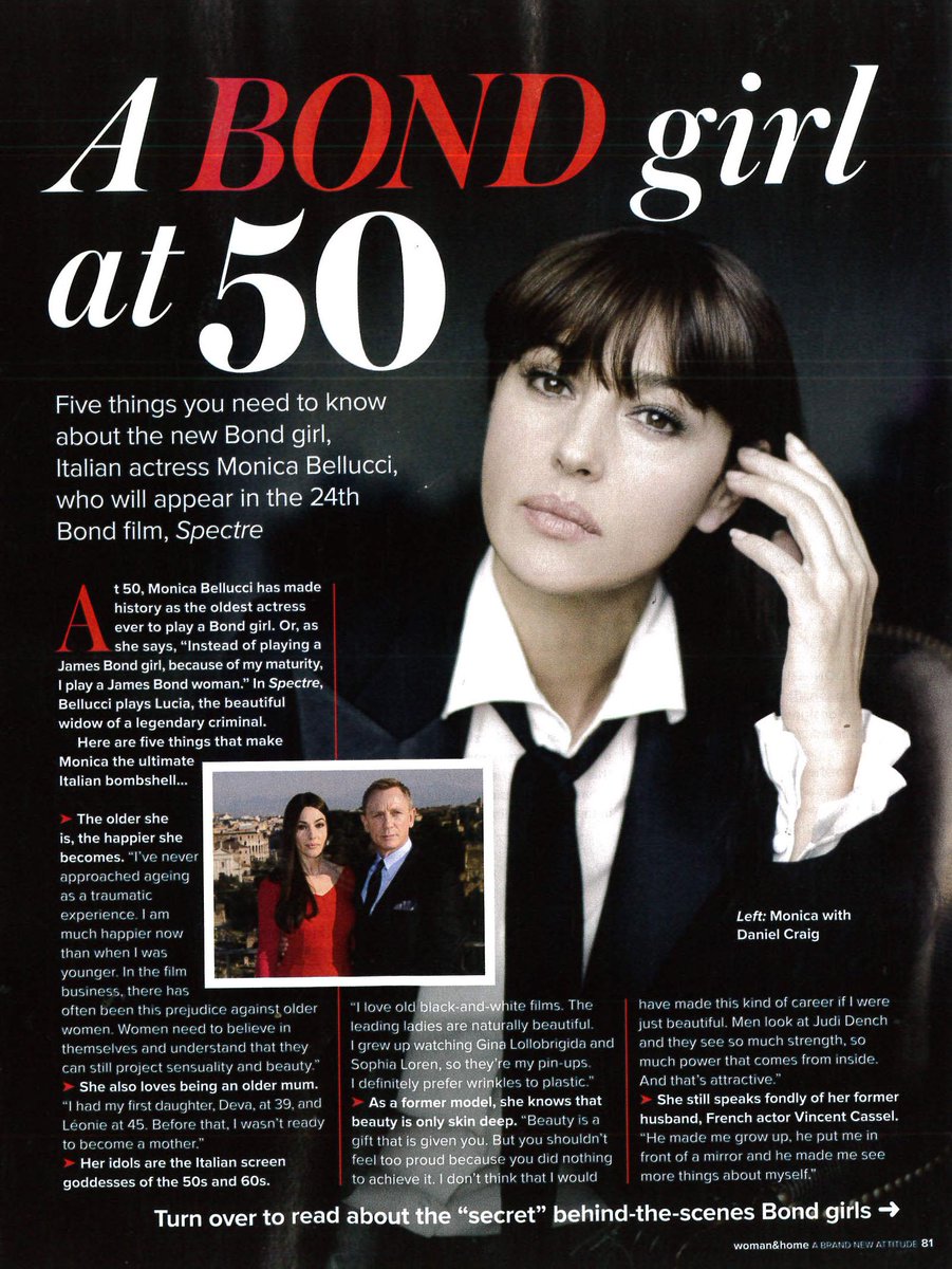 CameraPress's tweet photo. Super stylish #Bond Girl and #SPECTRE star  #MonicaBellucci  photo by Patrick Swirc @moddsphoto http://t.co/6ow25e5qX8