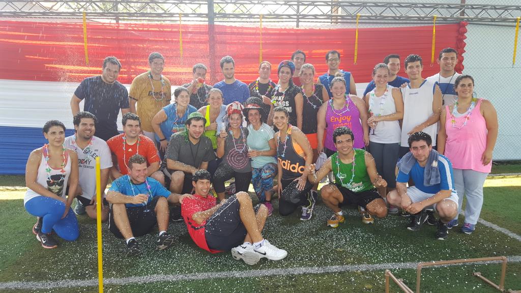 kinesiotraining's tweet photo. Brindis!#AniversariodelTemplodelsudor!#Teamlas12!Impresionante!GRACIAS POR TODO EQUIPO!ARRIBA PARAGUAY!!! http://t.co/QN2csdBAc9