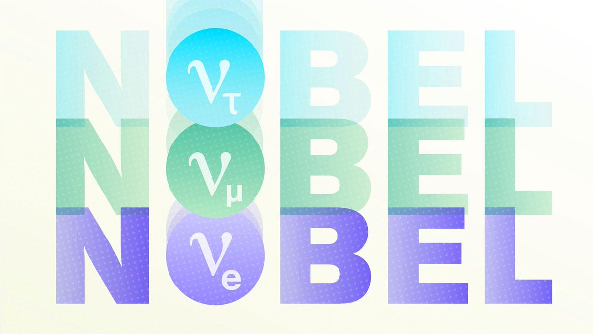 symmetrymag's tweet image. Nobel Prize awarded for discovery of neutrino oscillations: symmetrymagazine.org/article/octobe… #NobelPrize