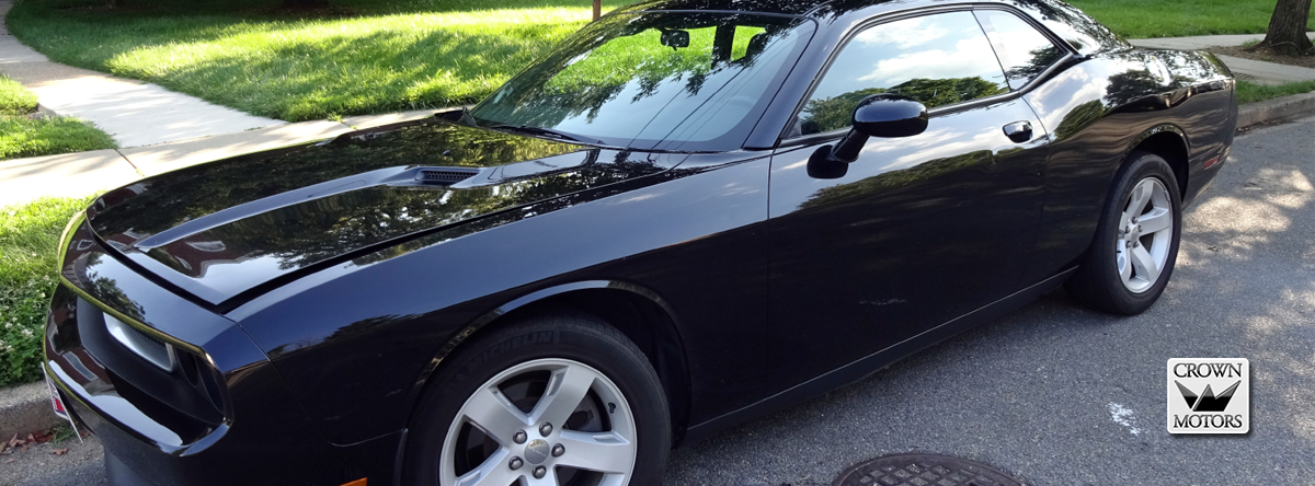 CrownMotorsMI's tweet photo. Beautiful Black @Dodge Challenger! #Dodge #CrownMotorsMI #DodgeFans (RT!) http://t.co/aRw96RlVeC