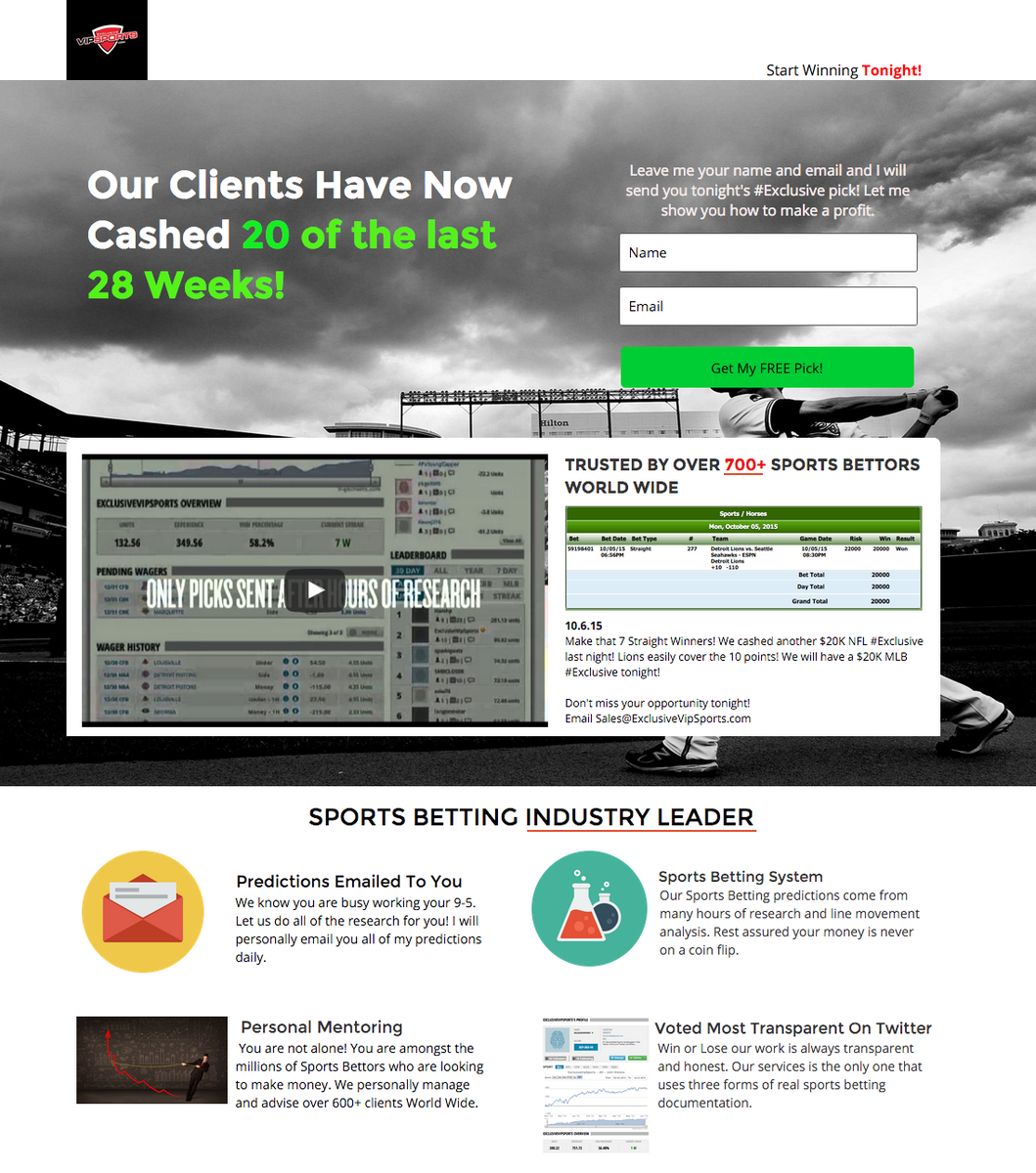 VincentFong's tweet photo. 3 Straight #FREE Pick Cashes!

Want another one?

Visit http://t.co/8oJiw9UHaU http://t.co/bmyYhxhWpo