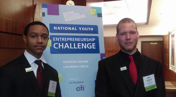 NFTEBaltimore's tweet photo. Power To The PCB has advanced to the National Semi-final Competition.
Go Mike and Javon!  Go Baltimore!!! http://t.co/m2xtHAUw6L