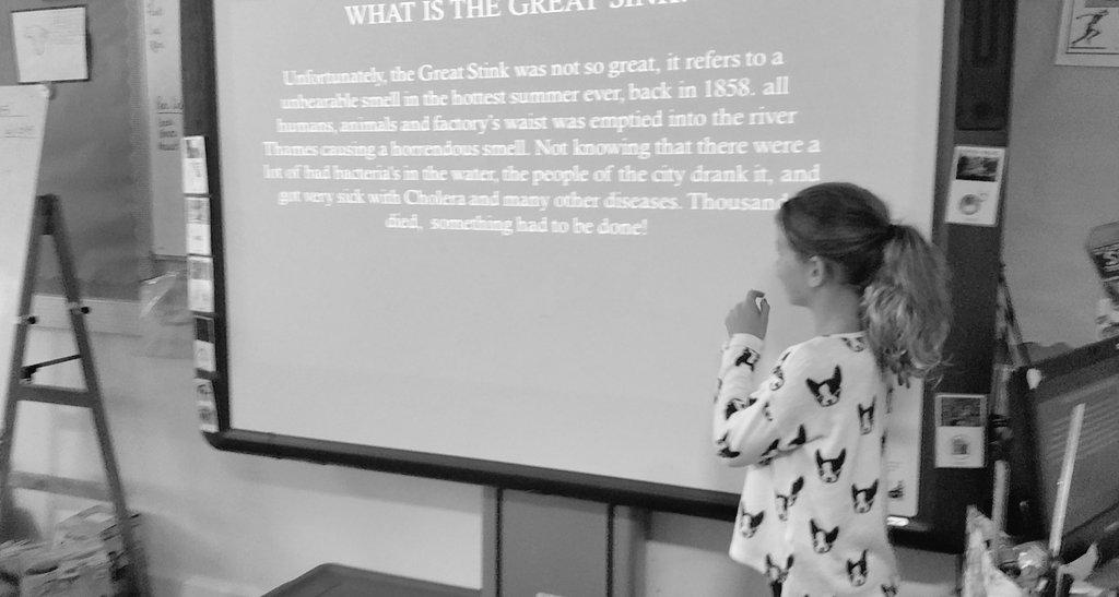 PW_Tower's tweet photo. Presenting some homework on The Great Stink and Louis Pasteur (photo to come) #ownyourlearning #oodlesofeffort! http://t.co/3VlIaYjZSN