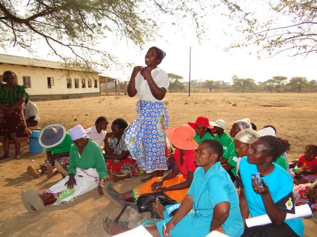 UNFPA_Zimbabwe's tweet photo. #H4plus community intervention: Members of Women's Action Group #WAG at the women's forum on RMNCH-A issues @cheikh http://t.co/etj41OiBAt