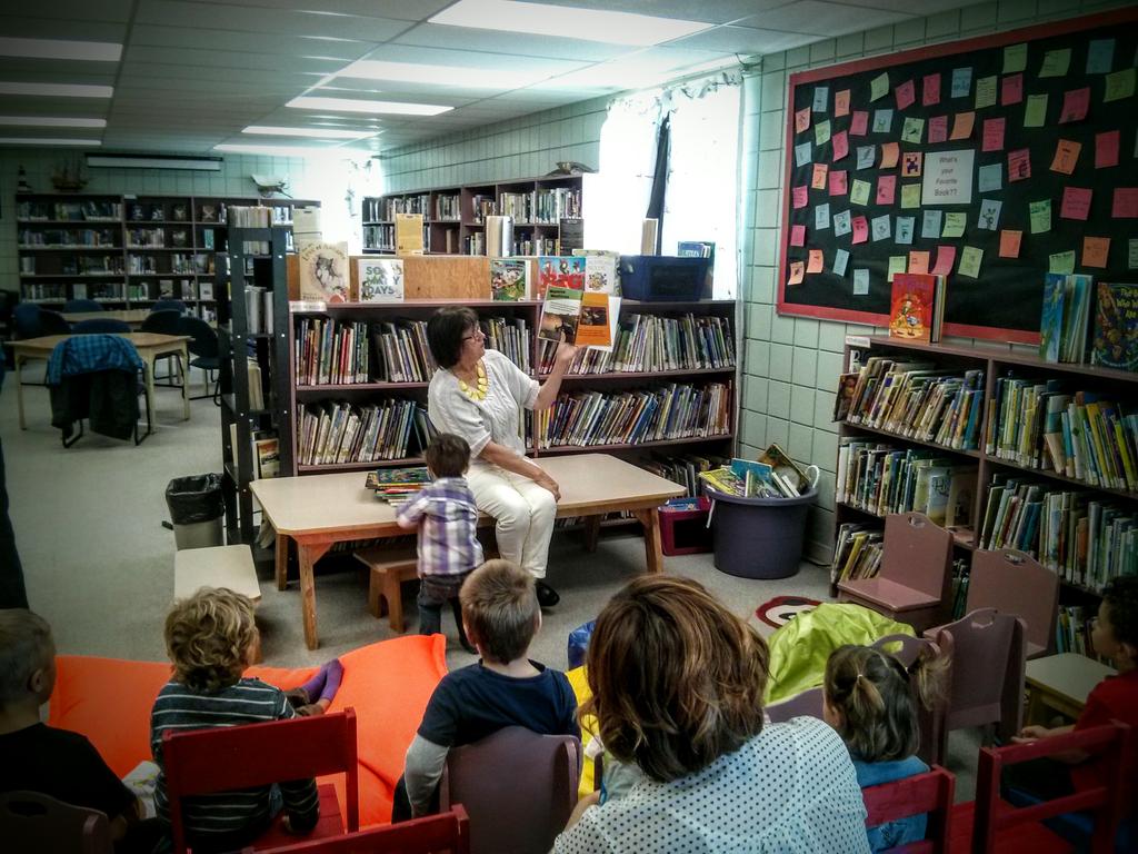 Story time at the library :) what a great opportunity to impact our next generation of refers! #dayinparadise