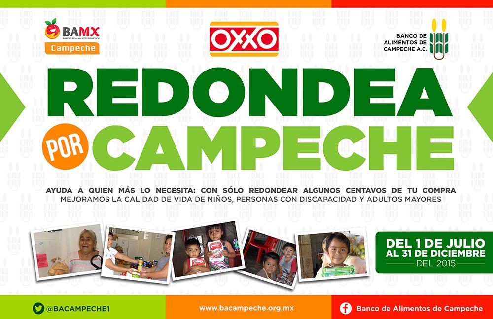 BACAMPECHE1's tweet photo. Recuerda que con solo redondear unos centavos de tu compra, puedes cambiar la vida de muchas familias. #DonadeCorazón http://t.co/GJG5Y7ssTI