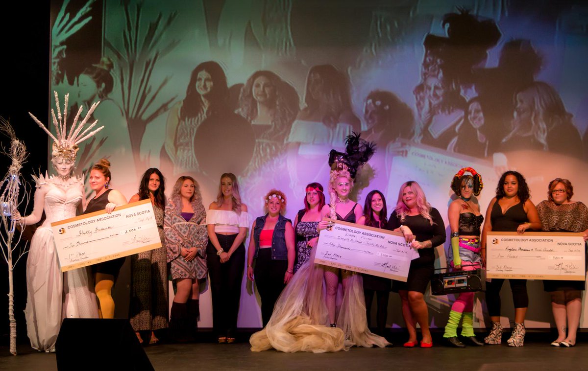 nscosmetology's tweet photo. 2015 Fantasy Competition winners. So proud of our talented NS #Cosmetologists. Media Credit: KlLIPHOUSE #9000strong http://t.co/h6cHlUDt4P