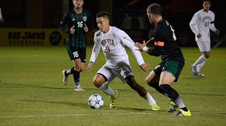 TopDrawerSoccer's tweet photo. .@DU_MSoccer picked up their 25th-straight home result to hold the nation's longest streak: http://t.co/181rnrBIqA http://t.co/RZPrgLUcuC