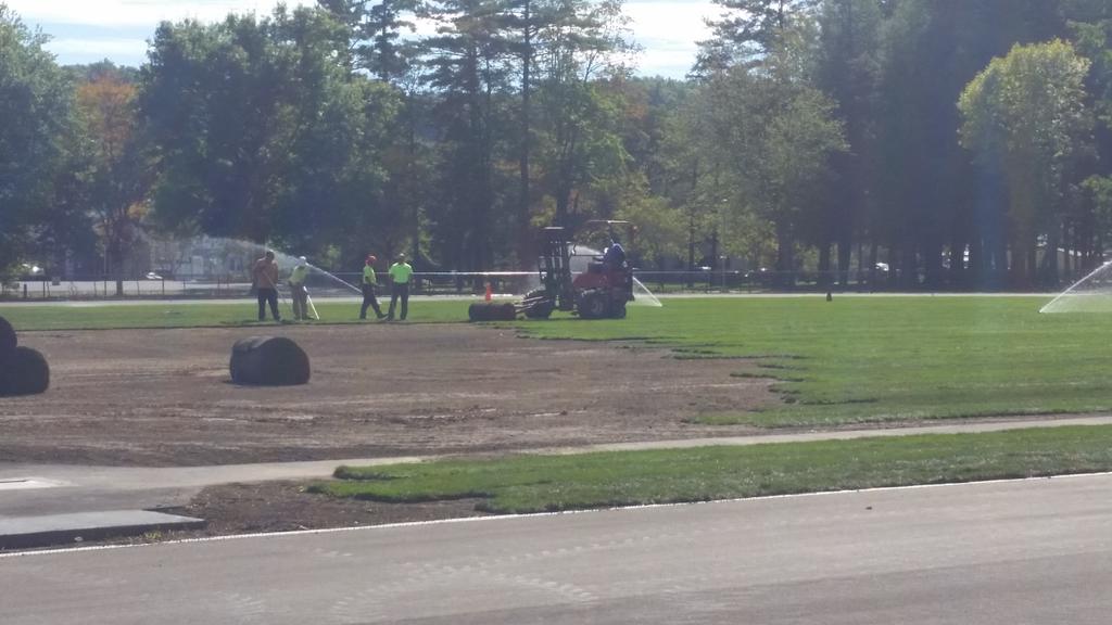 Gfield_AD1's tweet photo. Inside the track almost complete!! #softgrass http://t.co/8K2wKhuwjx