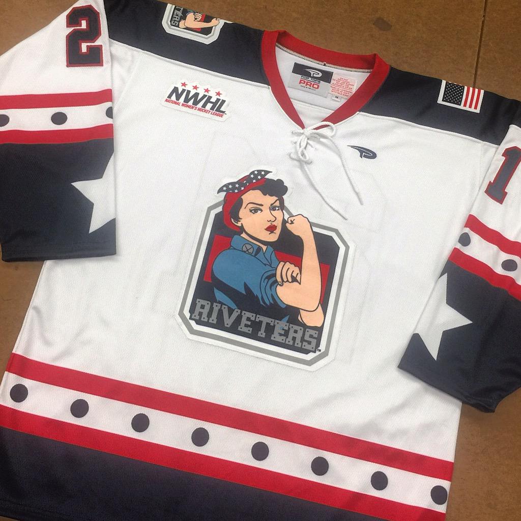 Riveters's tweet photo. Look what we found 😏😎 #SneakPeek #ReptheRivs #LeakedPhoto @poptopssports @NWHL_ http://t.co/HPB3LohNCv