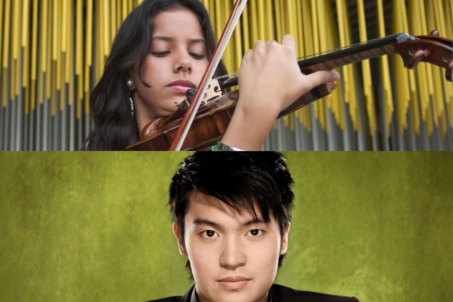 Ray Chen y Lila Vivas harán sonar sus violines en la Sala Simón Bolívar - bit.ly/1VBPmPa
